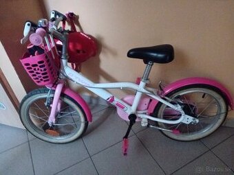 Detsky dievčenský bicykel