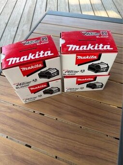 4X Nová baterie MAKITA BL4040F - XGT se zárukou