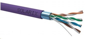 Inštalačný kábel Solarix FTP, Cat5E, drôt