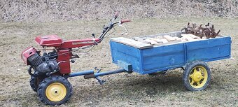 Dvojkolesovy malotraktor 4hp Simson forschift