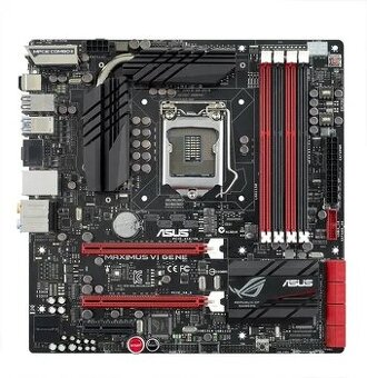 vadná Základná doska Intel Z87 ASUS MAXIMUS VI GENE