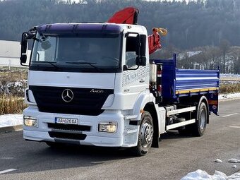 Mercedes AXOR 3-stranný sklápač Hydraulická ruka