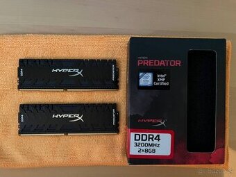 Kingston HyperX 16GB KIT DDR4 3200MHz CL16