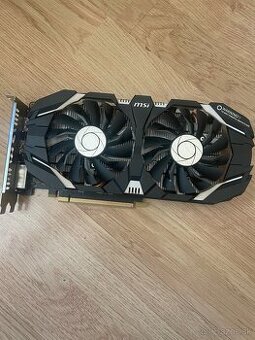 Predám grafickú kartu MSI nVidia GeForce GTX 1060 6GB