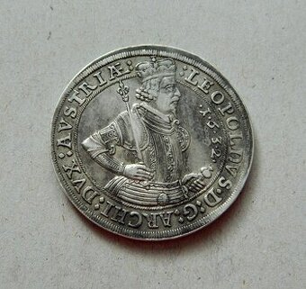 Predám 1 toliar 1632 Hall arc. Leopold