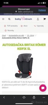 Predam sedacku britax römer - 1