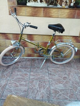 Eska skladací bicykel pôvodný stav