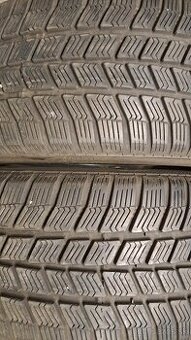 Predám 2ks jazdené zimné 225/50r17-98V Barum