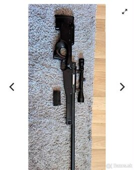 Predám airsoftovú pušku (,,odstrelovačku ) L96
