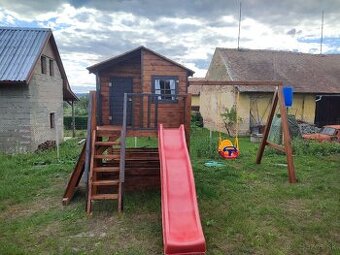 Detsky zahradny domcek Middle s montážou a s dovozom