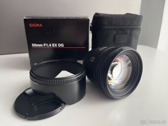 SIGMA 50mm F1.4 EX DG HSM pre Canon