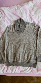 Pánska mikina/trigovica v. L nová melírová - 1