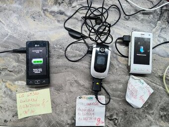 Predám rôzne mobily aj s príslušenstvom LG, Samsung, 8-10e - 1