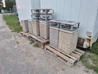 Predam betonove smetne koše