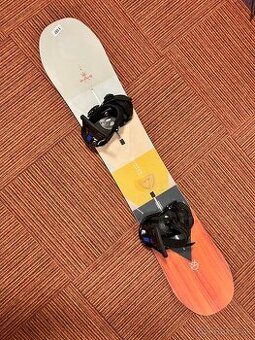 Snowboard Burton Yeasayer 148 cm Flying V Brown