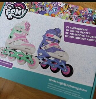 My Little pony kolieskové korčule veľ 33-37