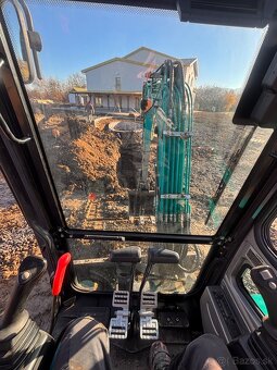 Výkopové práce / prenájom bagra