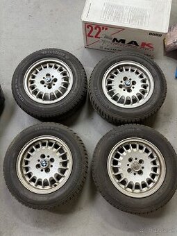 BMW E30 4x100 zimná sada 195/65 R14