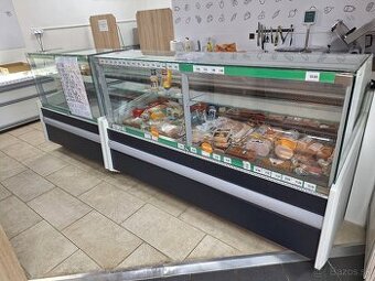 Chladiaca vitrina obslužné 2m,1m