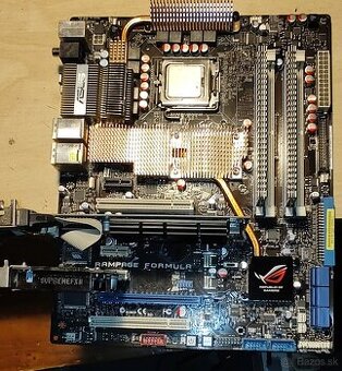 "ASUS Rampage Formula X48 - TOP STAV - KOMPLET S PRÍSLUŠENS