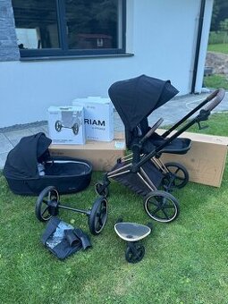 Cybex platinum priam black and rosegold