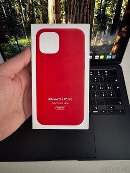 Silikónový MagSafe kryt pre Apple iPhone 12/12 Pro Electric