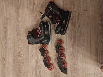 Detské korčule 2v1