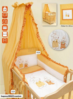 Súprava do postieľky 4D