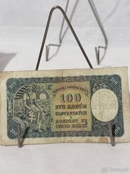 Stare bankovky Slovensky stat 1940