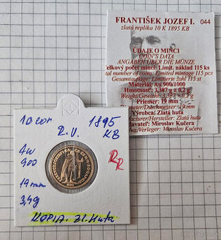 ponukam 10 kor 1895KB  rarita