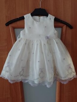 Šatočky pre družičku v. 86 + oteplený svetrík /+3obl.zadarmo