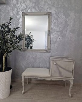 Lavica na chodbu , telefónna lavička