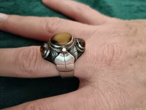 Strieborný prsteň