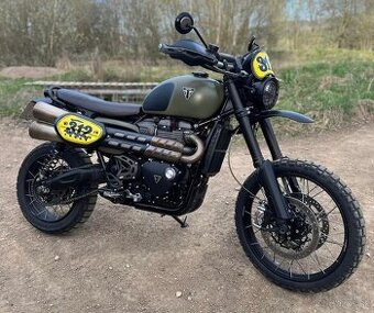 Triumph Scrambler 1200 XE, rv 2021, odpočet