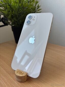 Apple iPhone 12 – 64 GB, biely