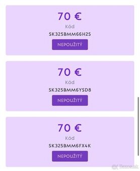 Dajana Rodriguez poukazy na 70€