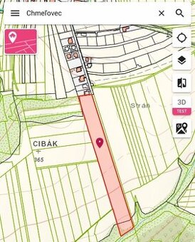 Na predaj investičný pozemok obec Chmeľovec, okr. Prešov