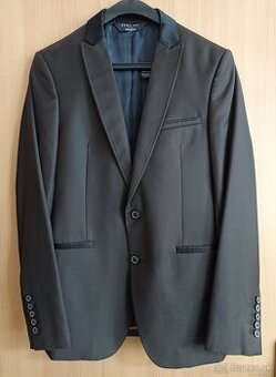 ZARA MAN - Dvojdielny hnedý pánsky oblek