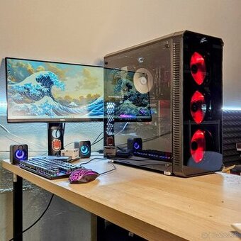 Herný PC so zárukou • R5 5600X • RTX 3070 Ti 8G • 32G