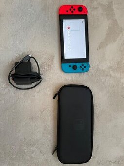 Predám Nintendo Switch (séria XAJ – možnosť nahrať homebrew)