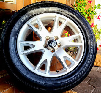 alu R18 5x108, letné pneu 235/60, orig. Volvo XC90 (+XC60) - 1
