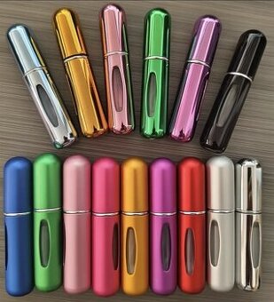 Plniteľné parfumové rozprašovače 5ml