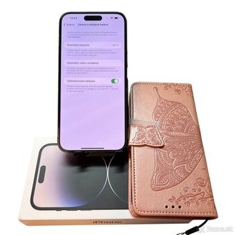 IPHONE 14 PRO MAX SPACE BLACK 256GB ZÁRUKA -VEĽMI PEKNÝ STAV