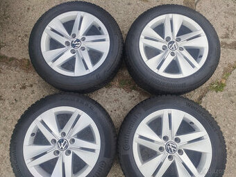 Originál alu disky+pneu VW GolfVIII 7Jx16, 5x112 ET48
