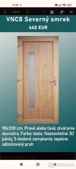 Kvalitne pvc vchodove dvere VNC8