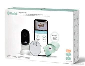 Predám Owlet smart sock 3 + owlet smart cam