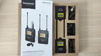 Predám 3 bezdrôtové mikrofóny Saramonic UwMic9 Kit1