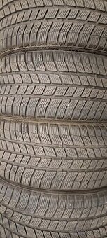 Predám 4ks jazdené zimné 225/45r17-91H Barum