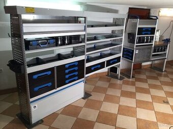 Sortimo Regále do úžitkových vozidiel Transit Ducato Master