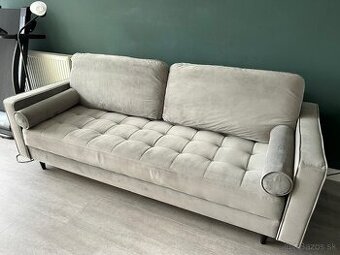 Sedačka VELVET GREY